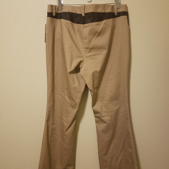 NWT Michael Kors Khaki Bootcut/Flare Jean - Picture 6 of 7